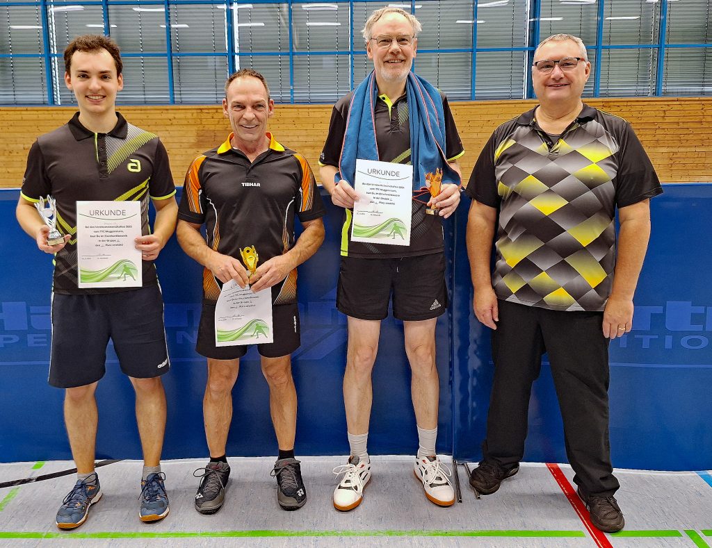 Vereinsmeisterschaft im Einzel 2025